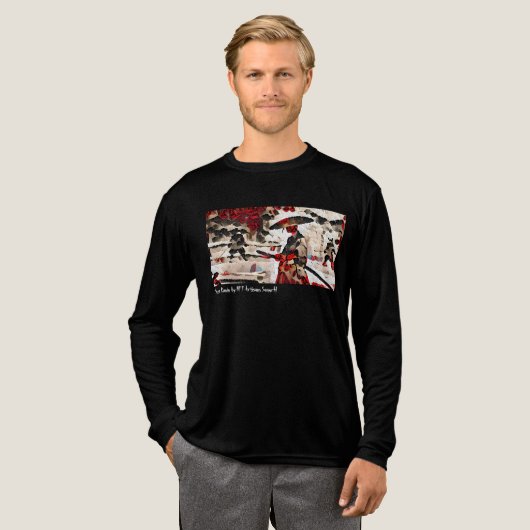 Drie Ronin Tri-Blend Shirt (Voorkant)