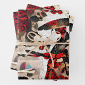 Drie Ronin van NFT Artisans Inpakpapier Vel (In situ)