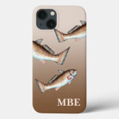 Drie roodbaars zwemmen Case-Mate iPhone case (Achterkant)