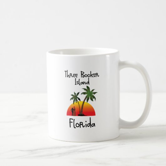 Drie Rooker Island Florida Koffiemok (Rechts)