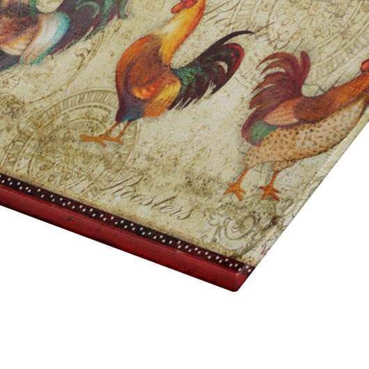 Drie Roosters Snijplank (Hoek)