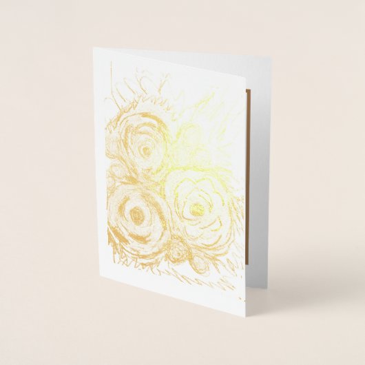 Drie Rosas Folie Kaarten (Voorkant)