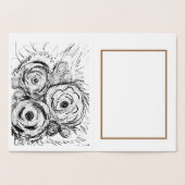 Drie Rosas Folie Kaarten (Binnen)