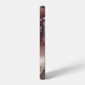 Drie Roze Cosmos iPhone Hoesje (Linkerkant)