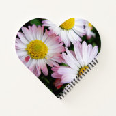 Drie roze en witte zeeschildpadden notitieboek (Achterkant)