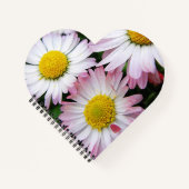 Drie roze en witte zeeschildpadden notitieboek (Voorkant)