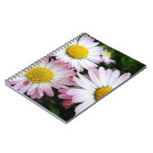 Drie roze en witte zeeschildpadden notitieboek (Linkerzijde)