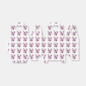 Drie roze en zwarte ladybug met sterren bedankdoosjes (Uitgevouwen)