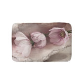 Drie roze kosmos badmat (Voorkant)