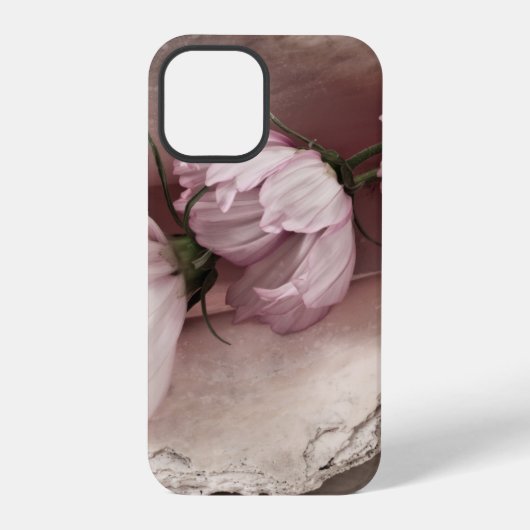 Drie roze kosmos iPhone hoesje (Achterkant)