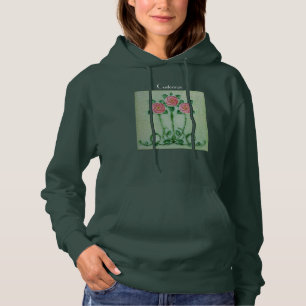 Drie roze rozen Thunder_Cove Hoodie
