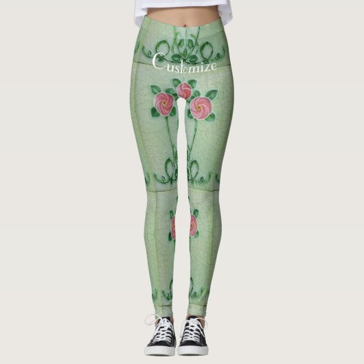 Drie roze rozen Thunder_Cove Leggings (Voorkant)