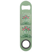 Drie roze rozen Thunder_Cove Speed Flessenopener (Voorkant)