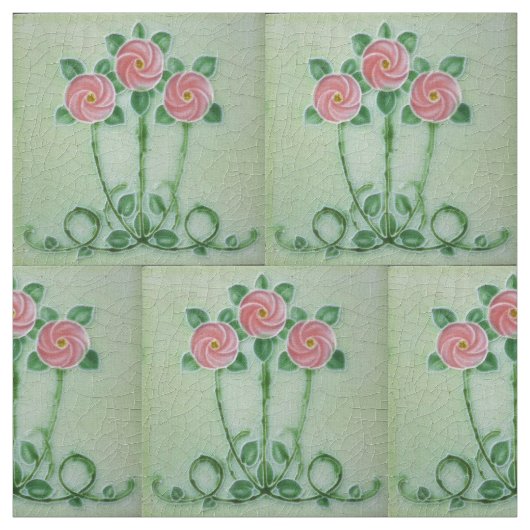 Drie roze rozen Thunder_Cove Stof (Swatch)