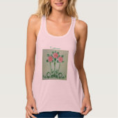 Drie roze rozen Thunder_Cove Tanktop (Voorkant)