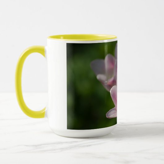 Drie roze tulpen mok (Links)