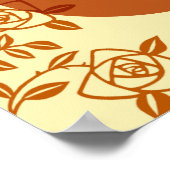 DRIE ROZEN, Art Deco Dames: SUMMER SUNSHINE Poster (Hoek)