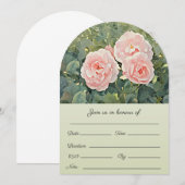 Drie  Rozen Kaart (Voorkant / Achterkant)