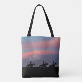 Drie Ruiters, Eén Horizon Tote Bag (Achterkant)