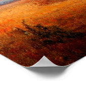 Drie ruiters galopperend over een vlakte poster (Hoek)