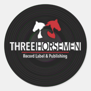 Drie ruiters registreren sticker