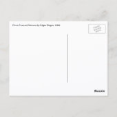 Drie Russische danseressen van Edgar Degas Briefkaart (Achterkant)