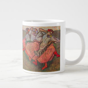 Drie Russische danseressen van Edgar Degas Grote Koffiekop