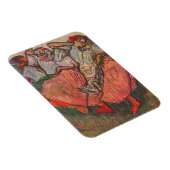 Drie Russische danseressen van Edgar Degas Magneet (Rechterzijde)