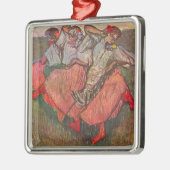 Drie Russische dansers van Edgar Degas Metalen Ornament (Links)