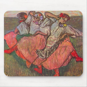Drie Russische dansers van Edgar Degas Muismat