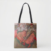 Drie Russische dansers van Edgar Degas Tote Bag (Voorkant)