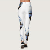 Drie ruwe kruisen leggings (Achterkant)