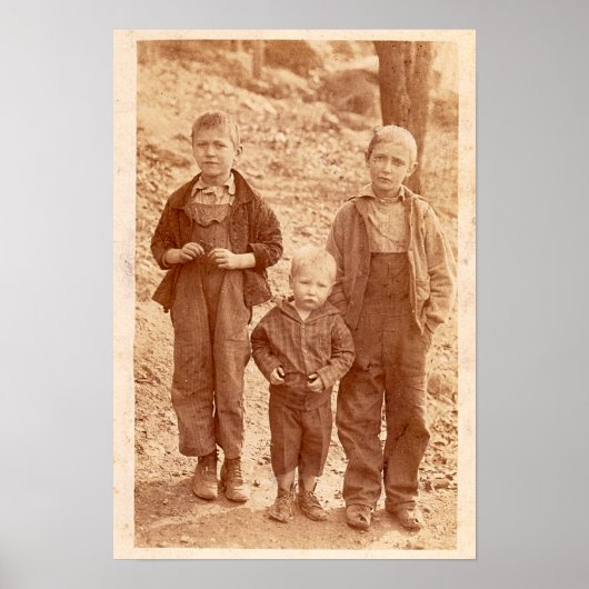 Drie sad-boeien poster (Voorkant)