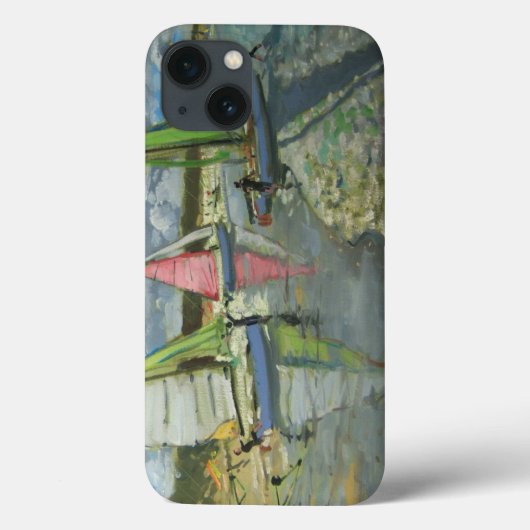 Drie Sailboten Bray Dunes Frankrijk Case-Mate iPhone Case (Achterkant)