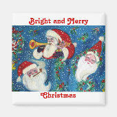 DRIE SANTA MAGNEET (Voorkant)
