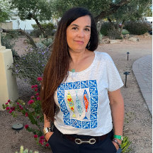 Drie Sardines + Blauwe Tegel