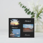 Drie scènes uit Mexico Briefkaart (Staand voorkant)