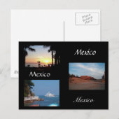 Drie scènes uit Mexico Briefkaart (Voorkant / Achterkant)