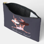 Drie schattige ballerina's  etui (Open)