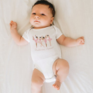 Drie Schattige Ballerina's Romper