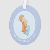 Drie Schattige Beren vrienden Ornament (voorkant)