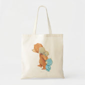 Drie Schattige Beren vrienden Tote Bag (Voorkant)