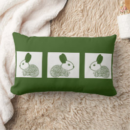 Drie Schattige Bunnies Kussen