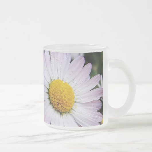Drie schattige dageraad matglas koffiemok (Rechts)