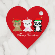 Drie schattige Kerstberen