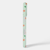 Drie Schattige Parkieten Bloesem Kersenbloesem Case-Mate iPhone Case (Achterkant / Rechts)