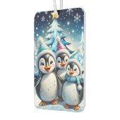Drie schattige pinguïns luchtverfrisser (Links)