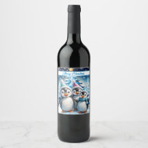 Drie schattige pinguïns