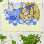 drie schattige studies over de originele kunst van theedoek (Gevouwen)