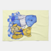 drie schattige studies over de originele kunst van theedoek (Horizontaal)